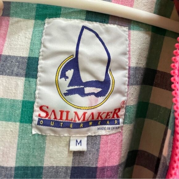 VINTAGE SAILMAKER RAINCOAT‎ IN PINK - Picture 6 of 8